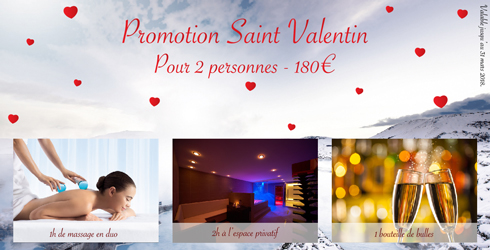 Promotion Saint Valentin